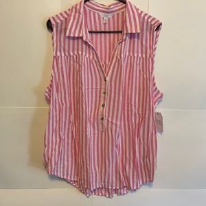 Striped tank top